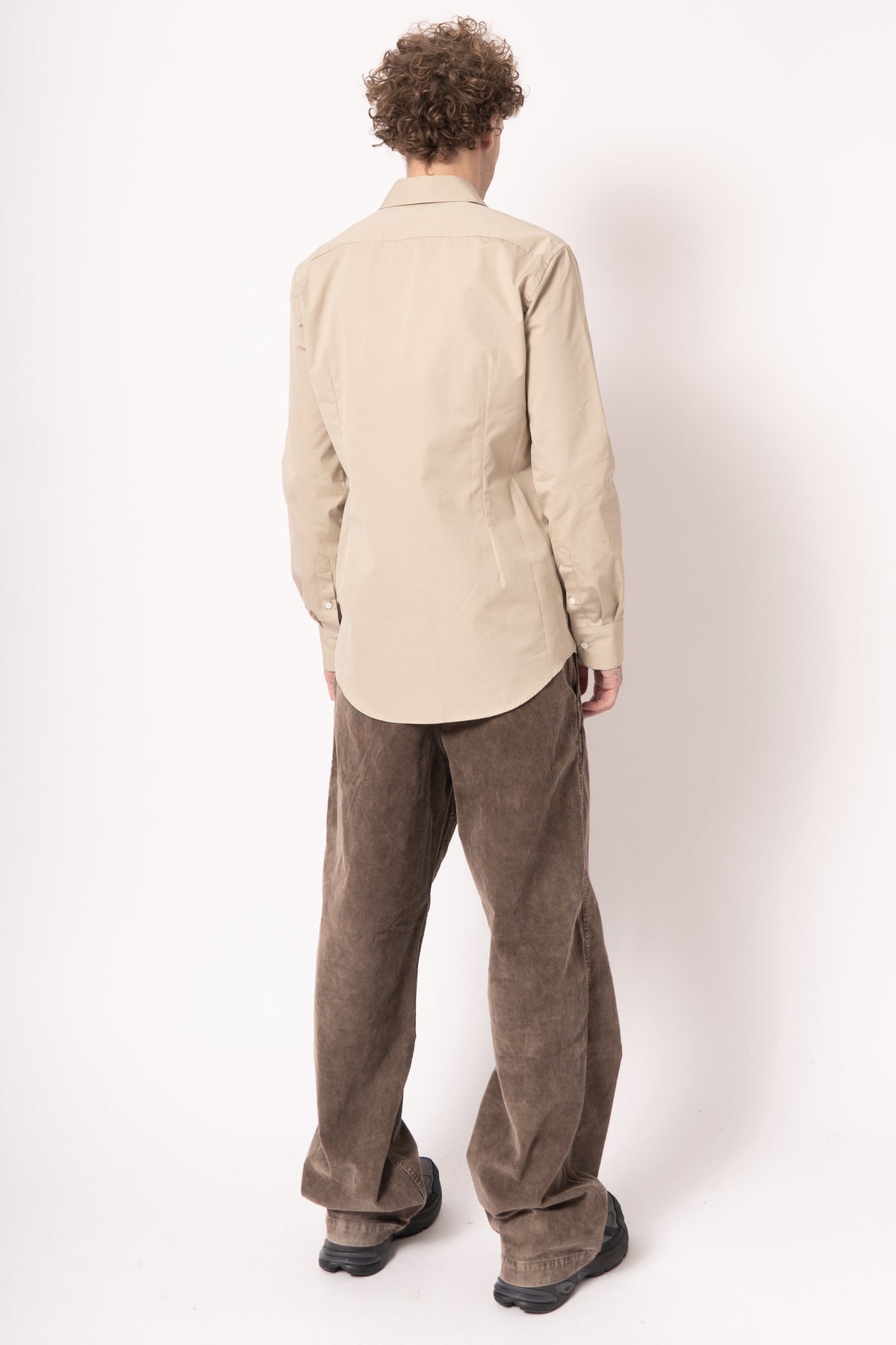 Poplin Shirt Beige