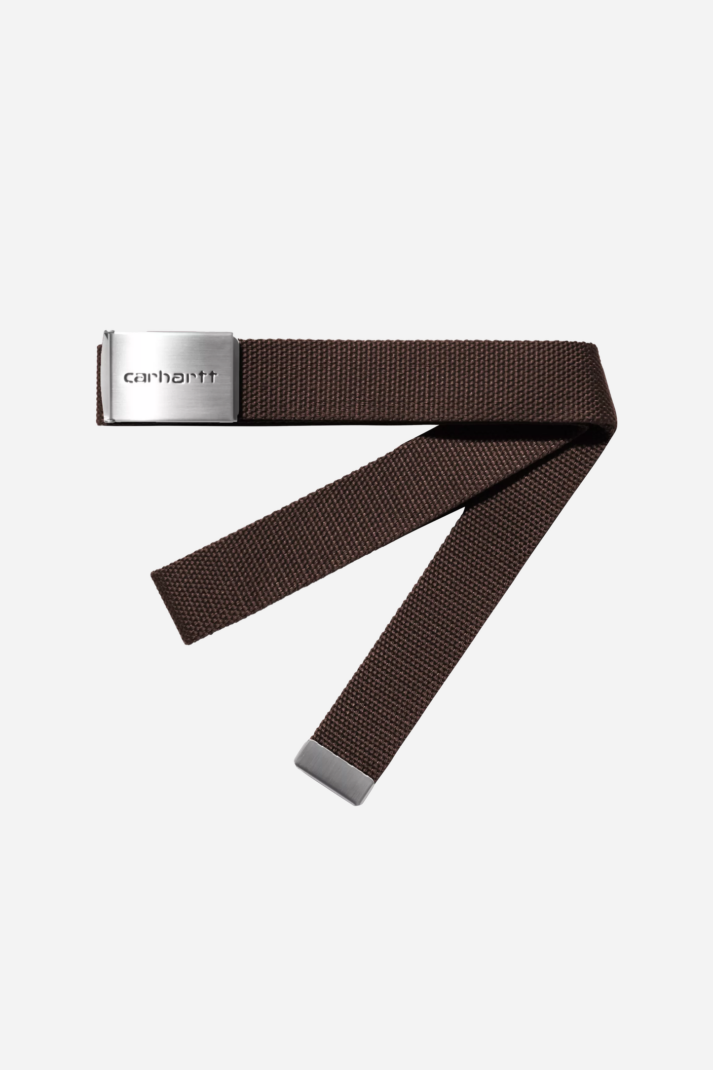 Clip Belt Chrome Tabacco