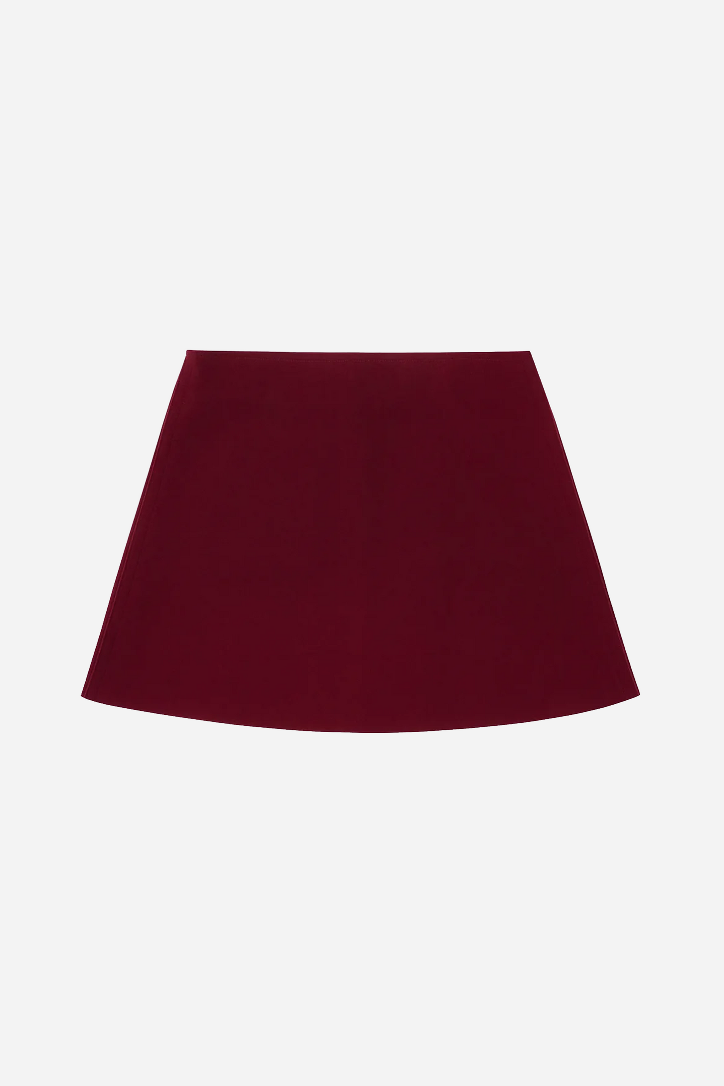 Lay3 Mini Skirt Burgundy