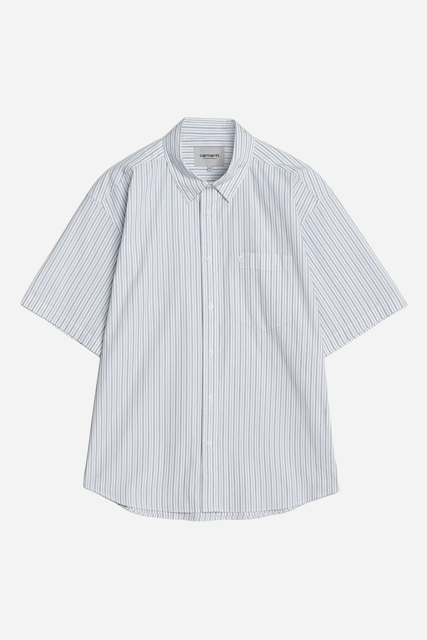 S/S Keene Shirt Keene Stripe White