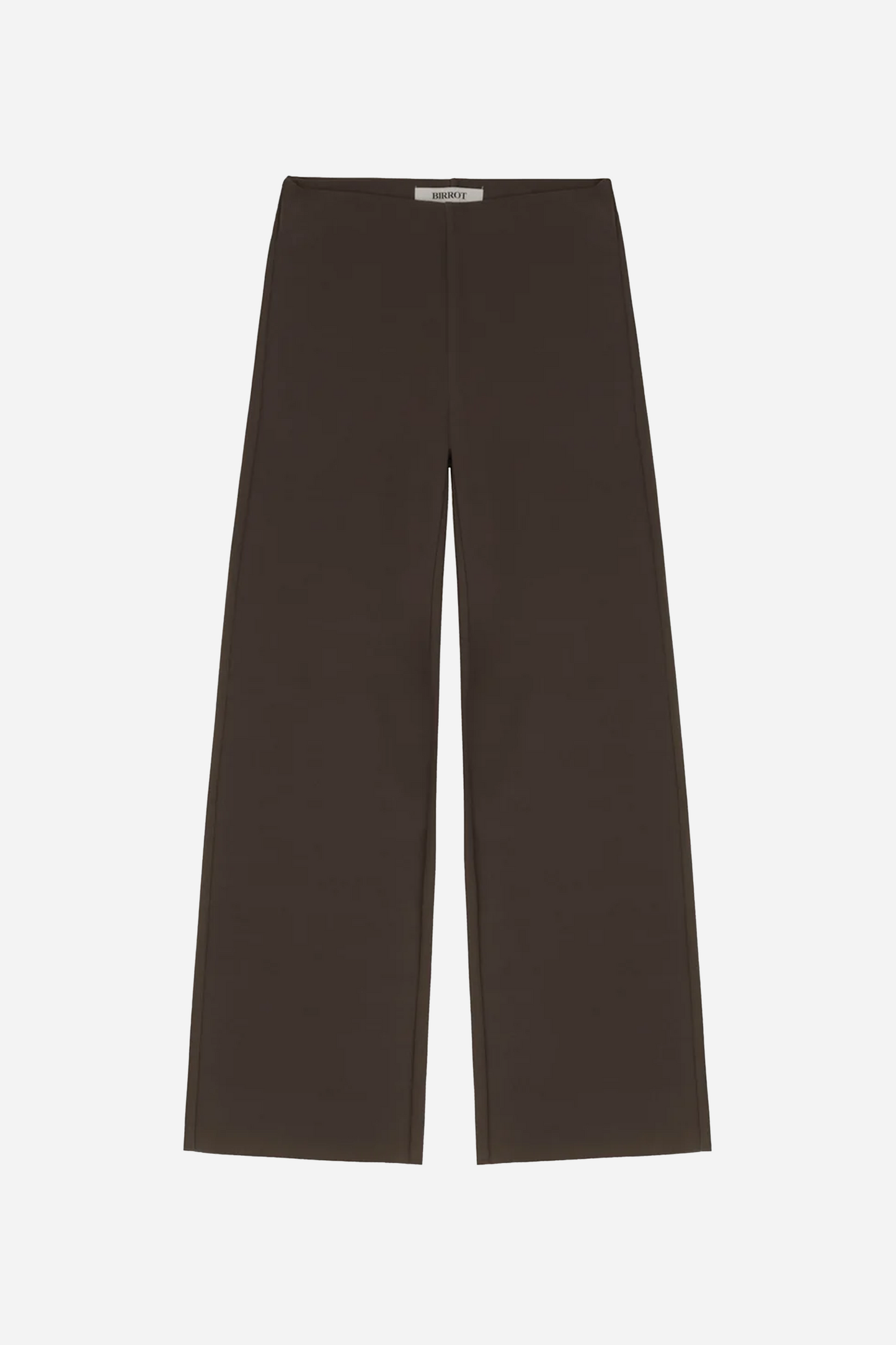 Lay2 Straight Trouser Cocoa Brown