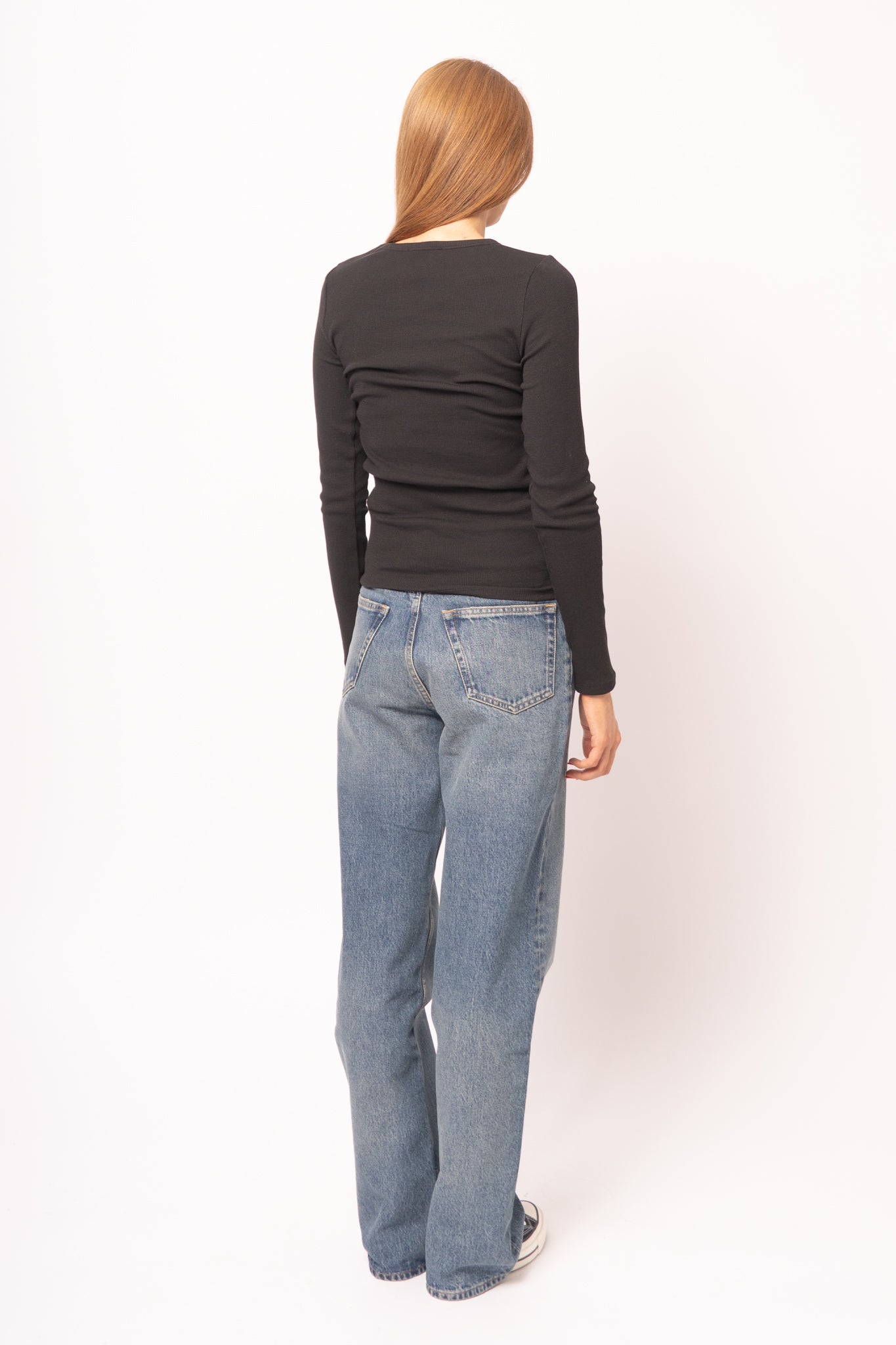 Maya LS T-Shirt Black