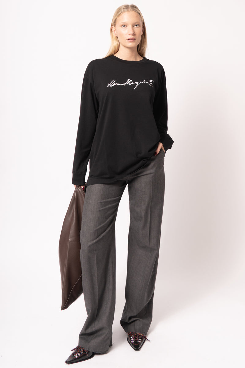 Logo LS T-Shirt Black
