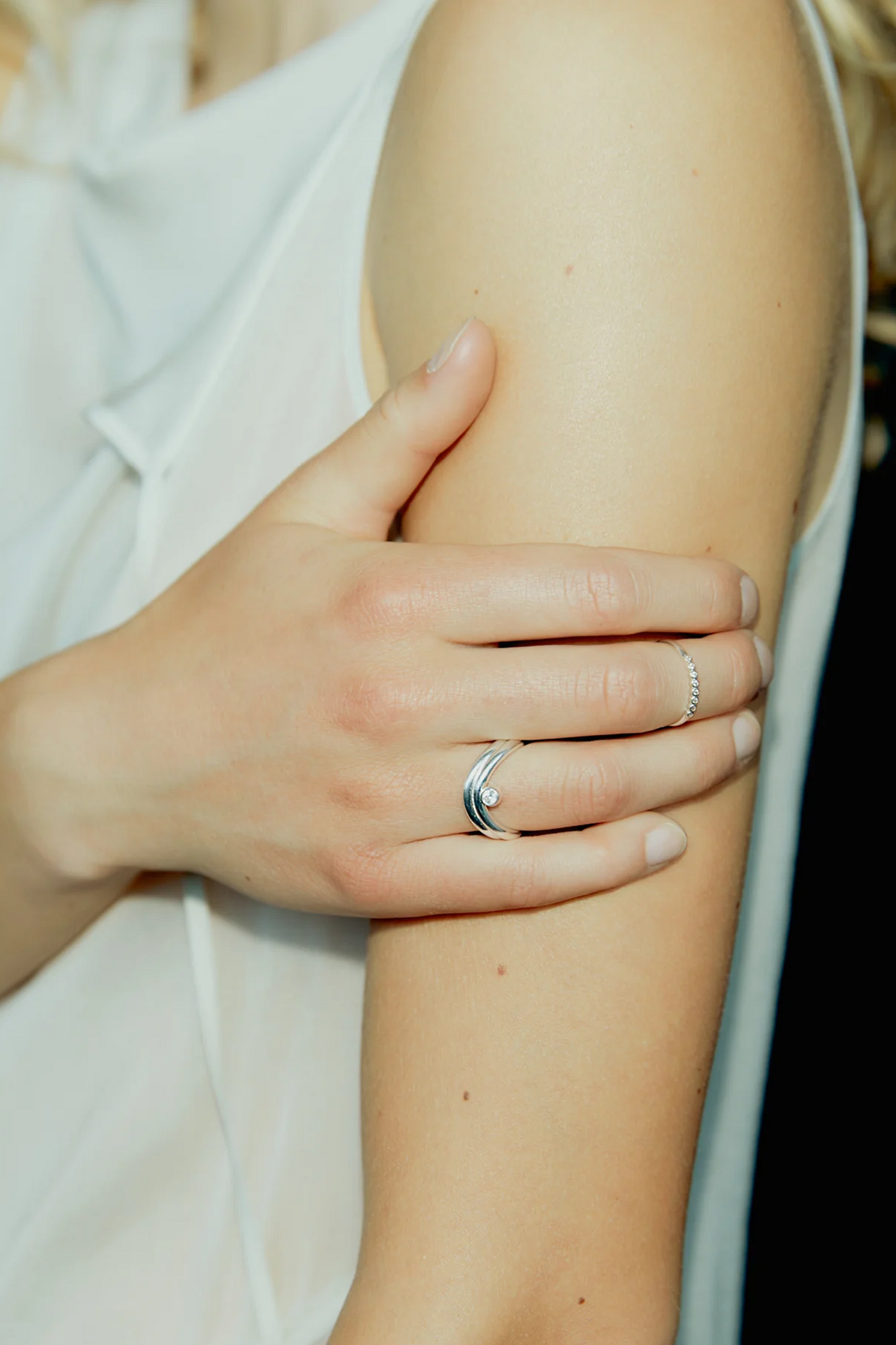 Odile Mini ring Silver