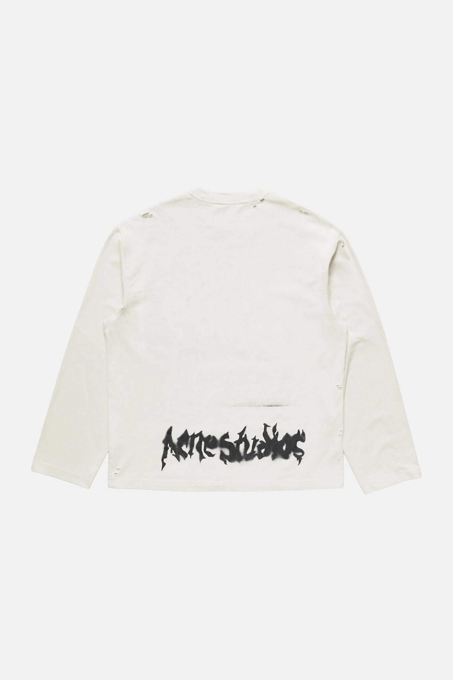 Gothic Logo T-Shirt Dusty White