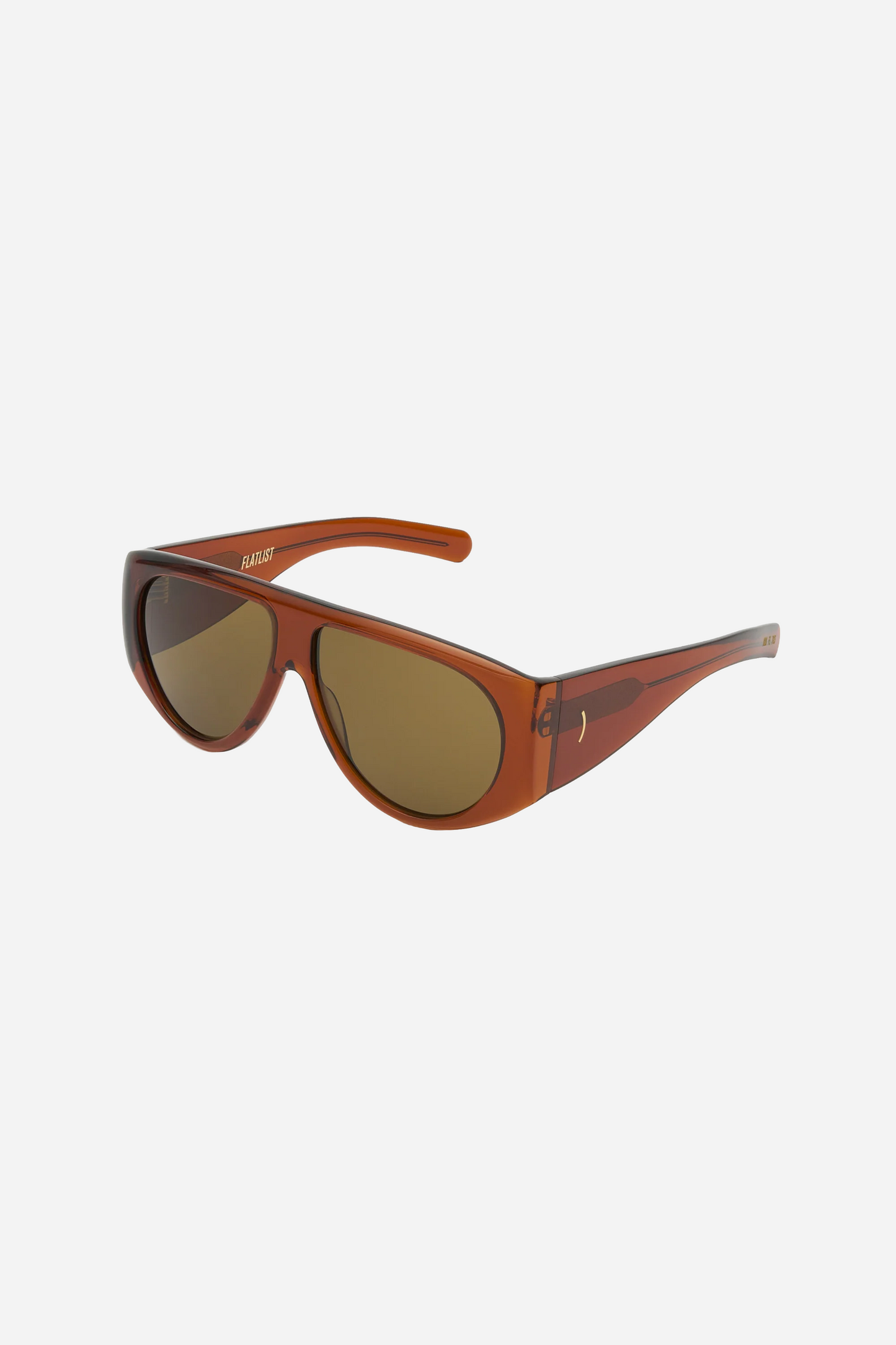 Berlyn Crystal Brown Solid Brown Lens