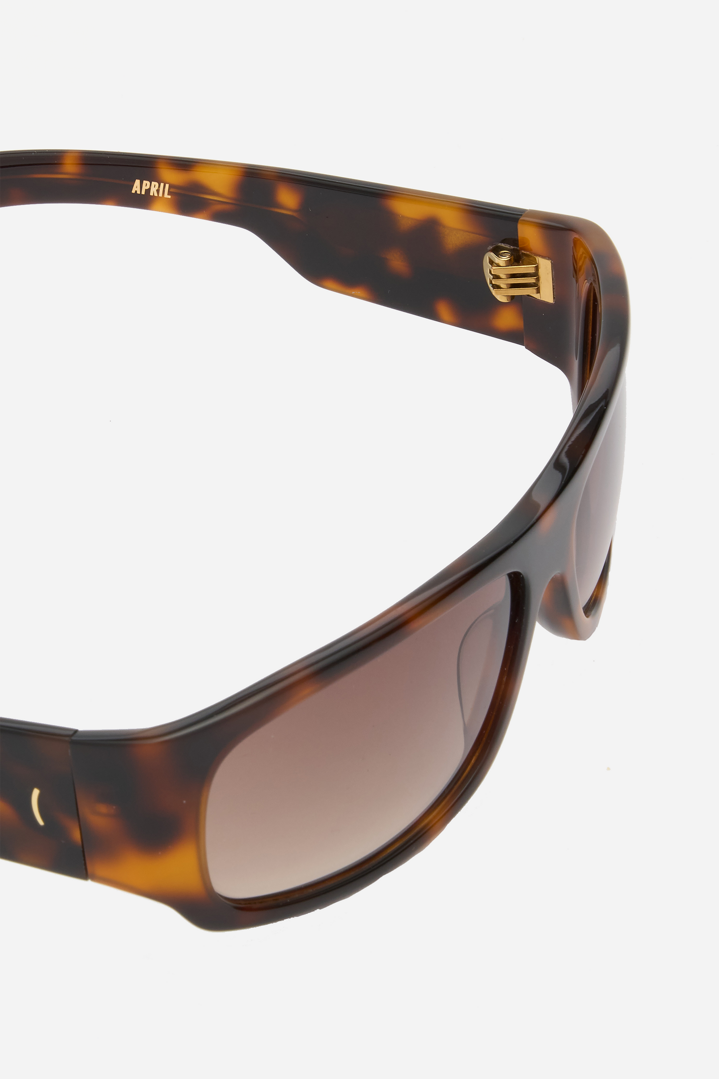 April Dark Tortoise/Brown Gradient Lens