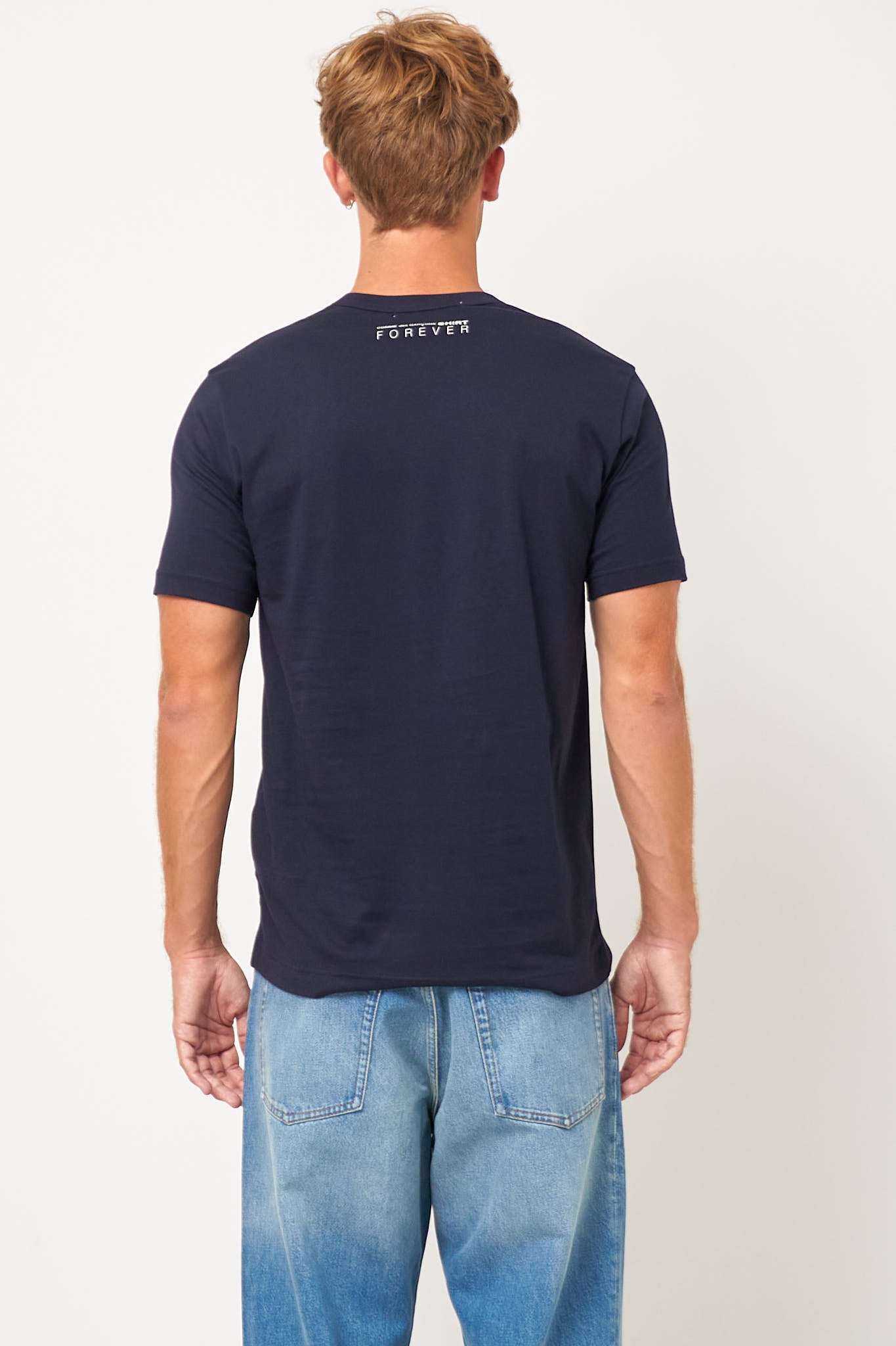 CDG Forever T-Shirt Navy