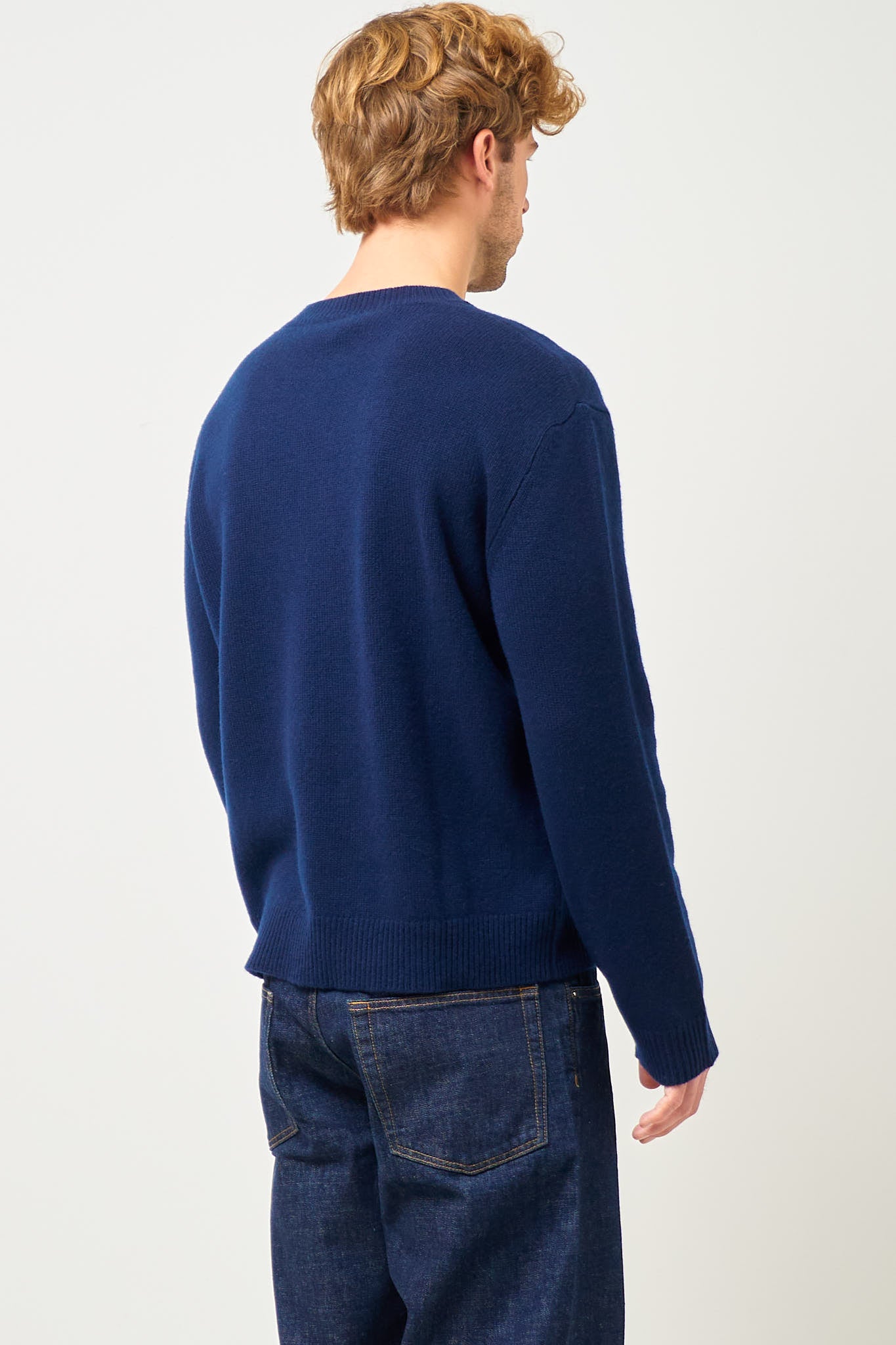 Cashmere Logo Sweater Ink