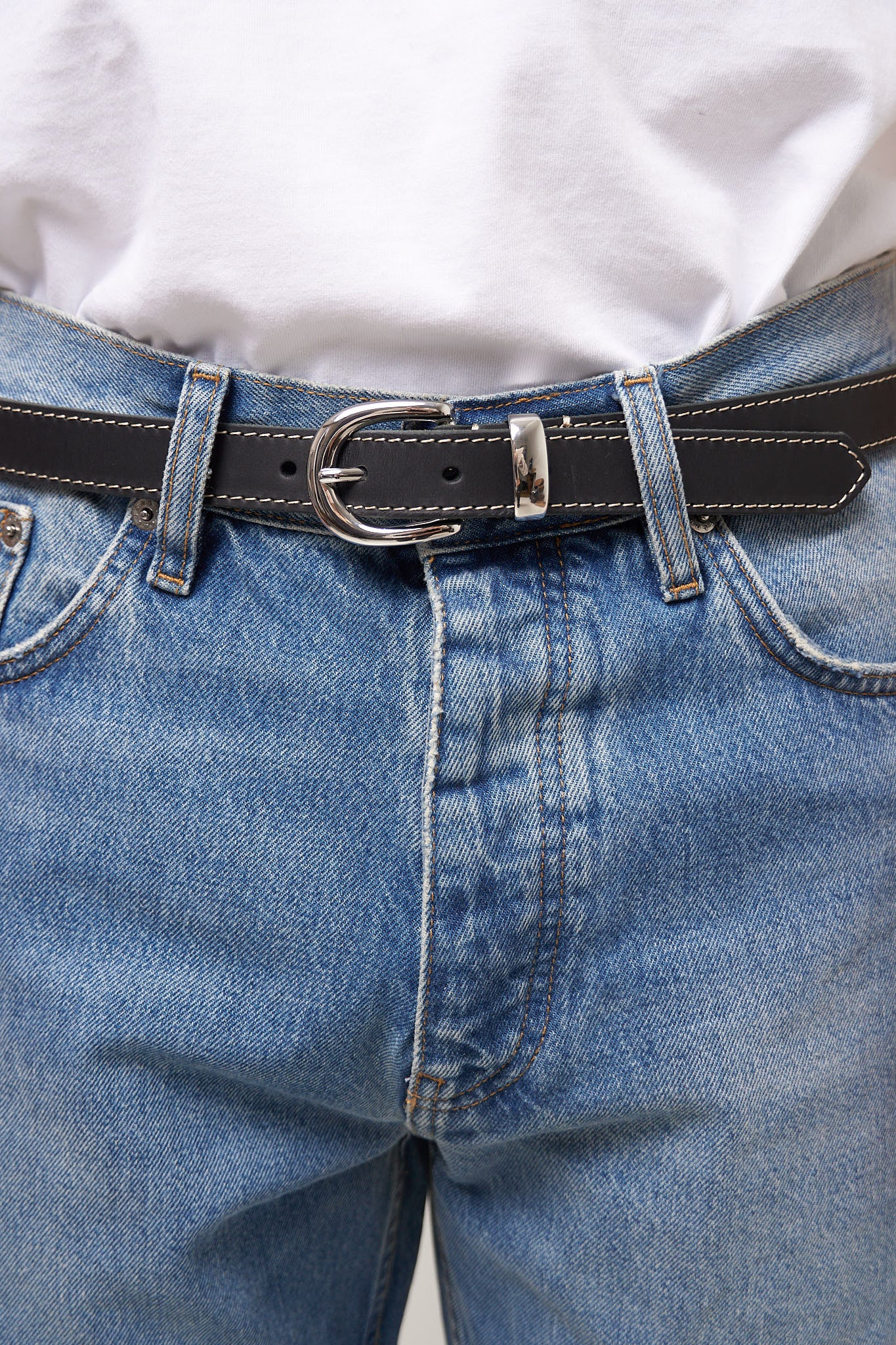 Forte Contrast Belt Black