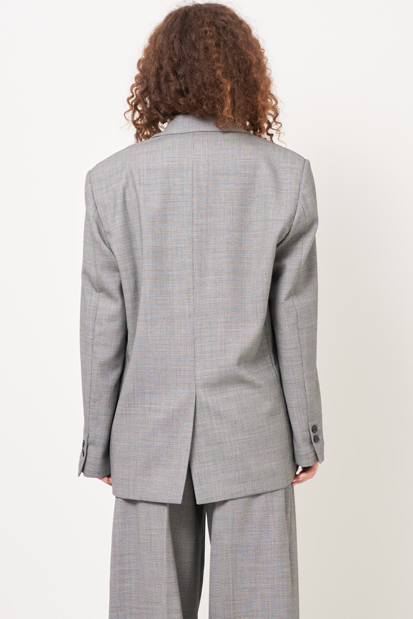 Friday Blazer Circle Grid