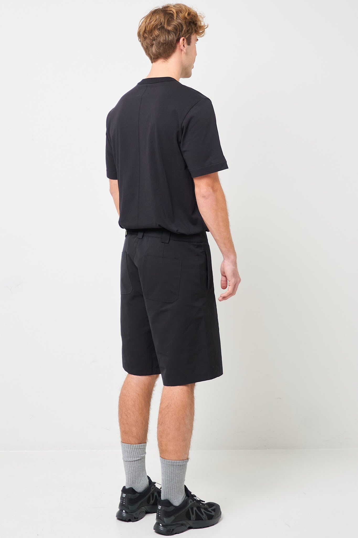 Front Shorts Ottoman Black