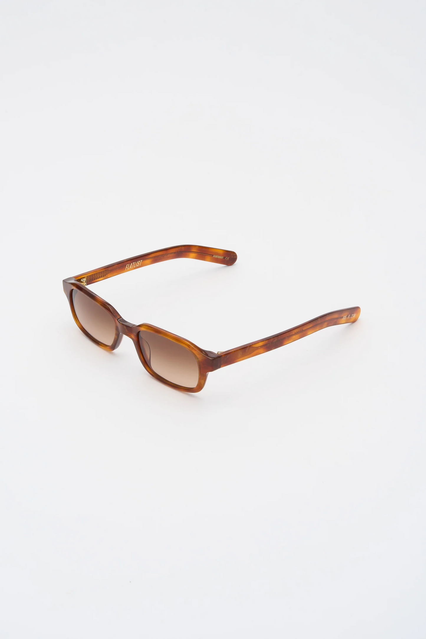 Hanky Shimmery Horn/Brown Gradient Lens