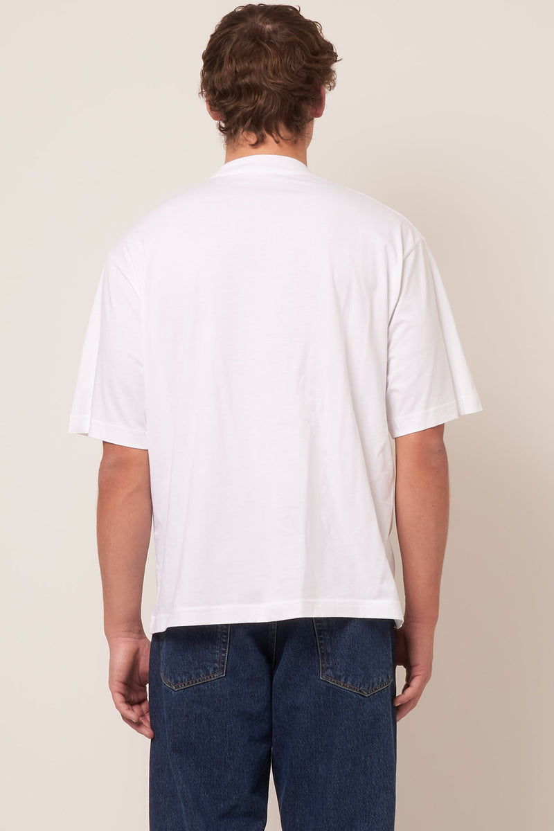 Marni Stitch T-Shirt Lily White