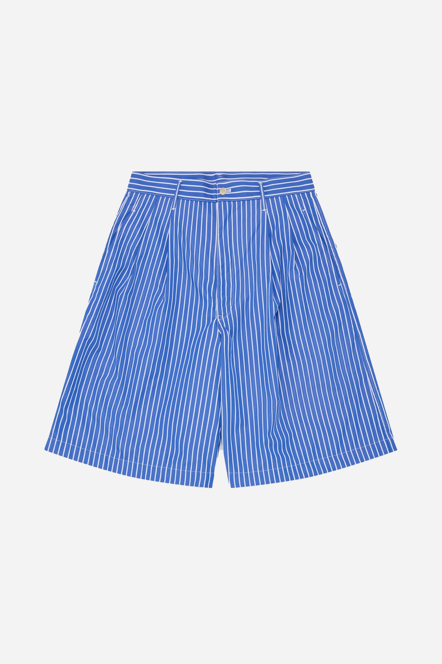 Mens Striped Shorts Blue/White