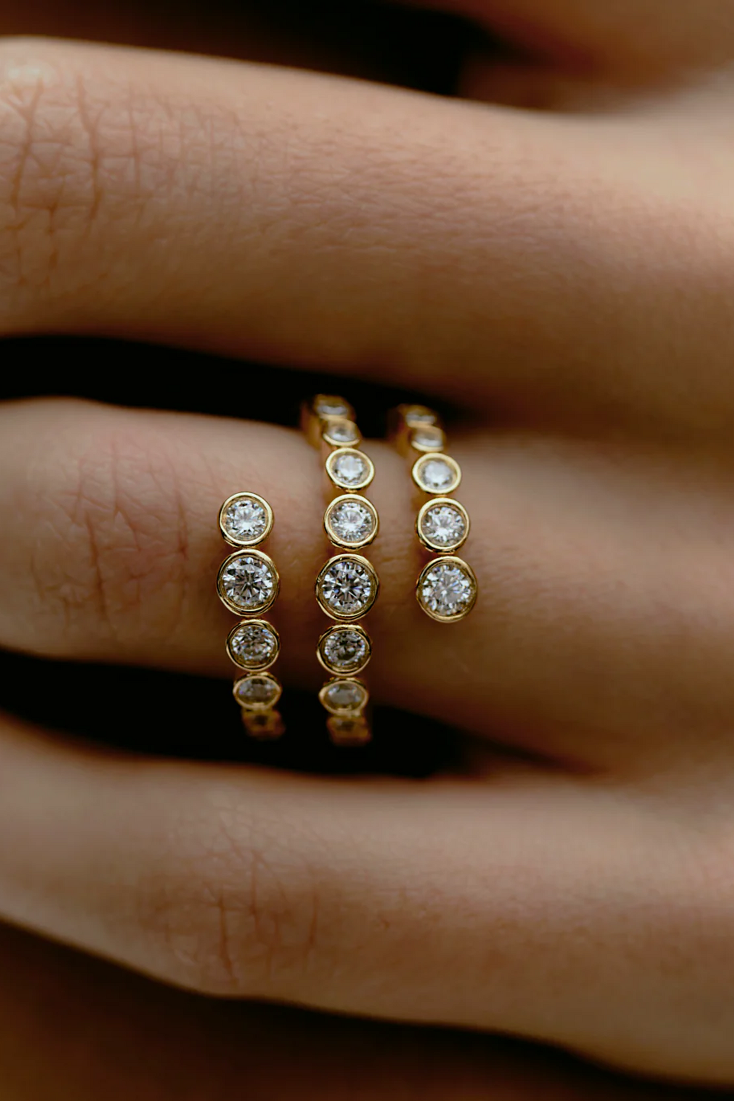 Odette Spiral Ring Gold