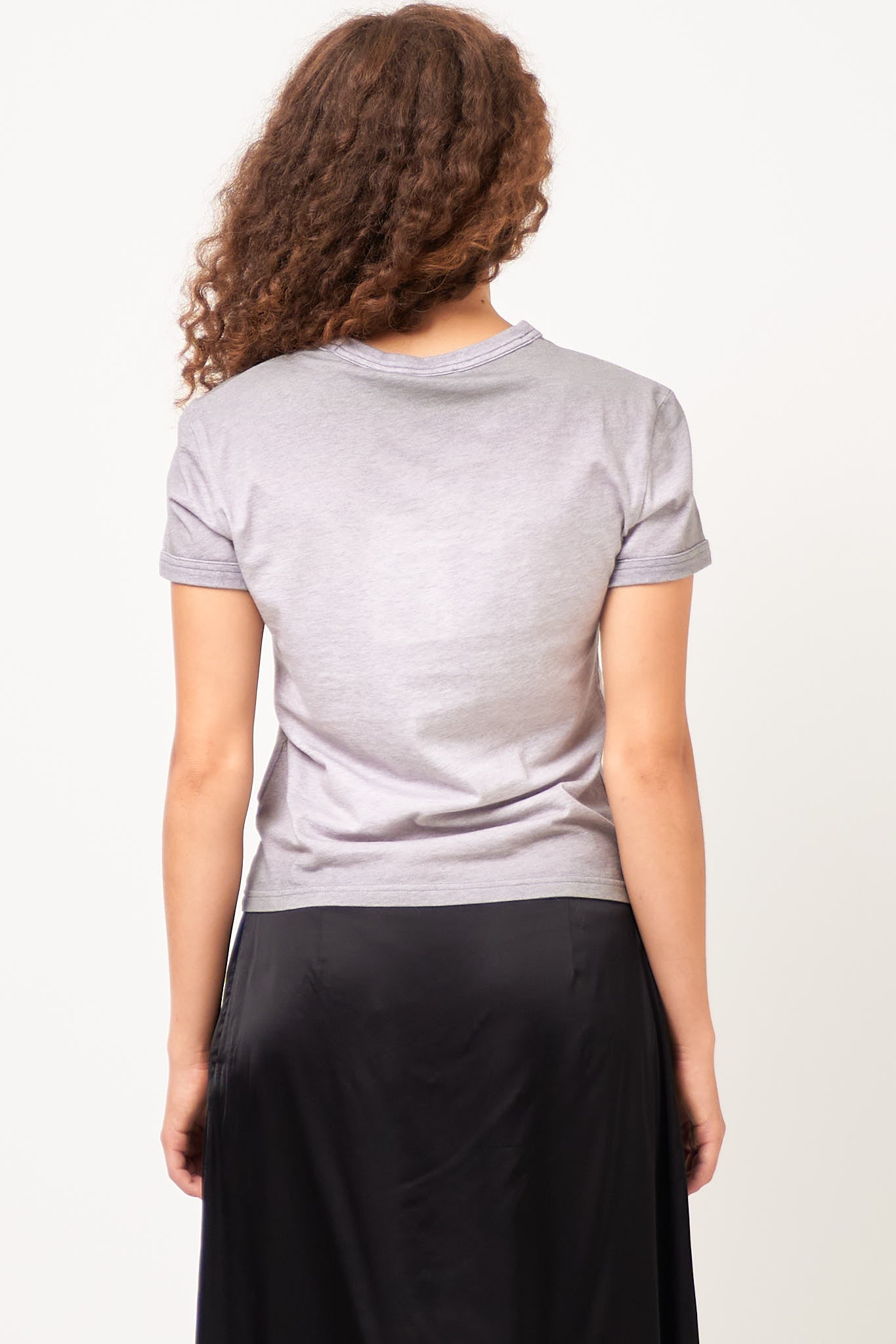 Sprayed Vintage Logo T-Shirt Grey Melange