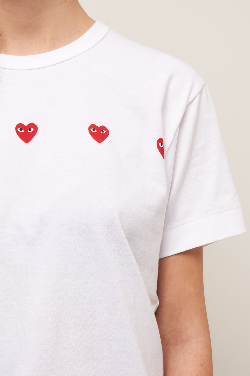 Three Heart T-shirt White