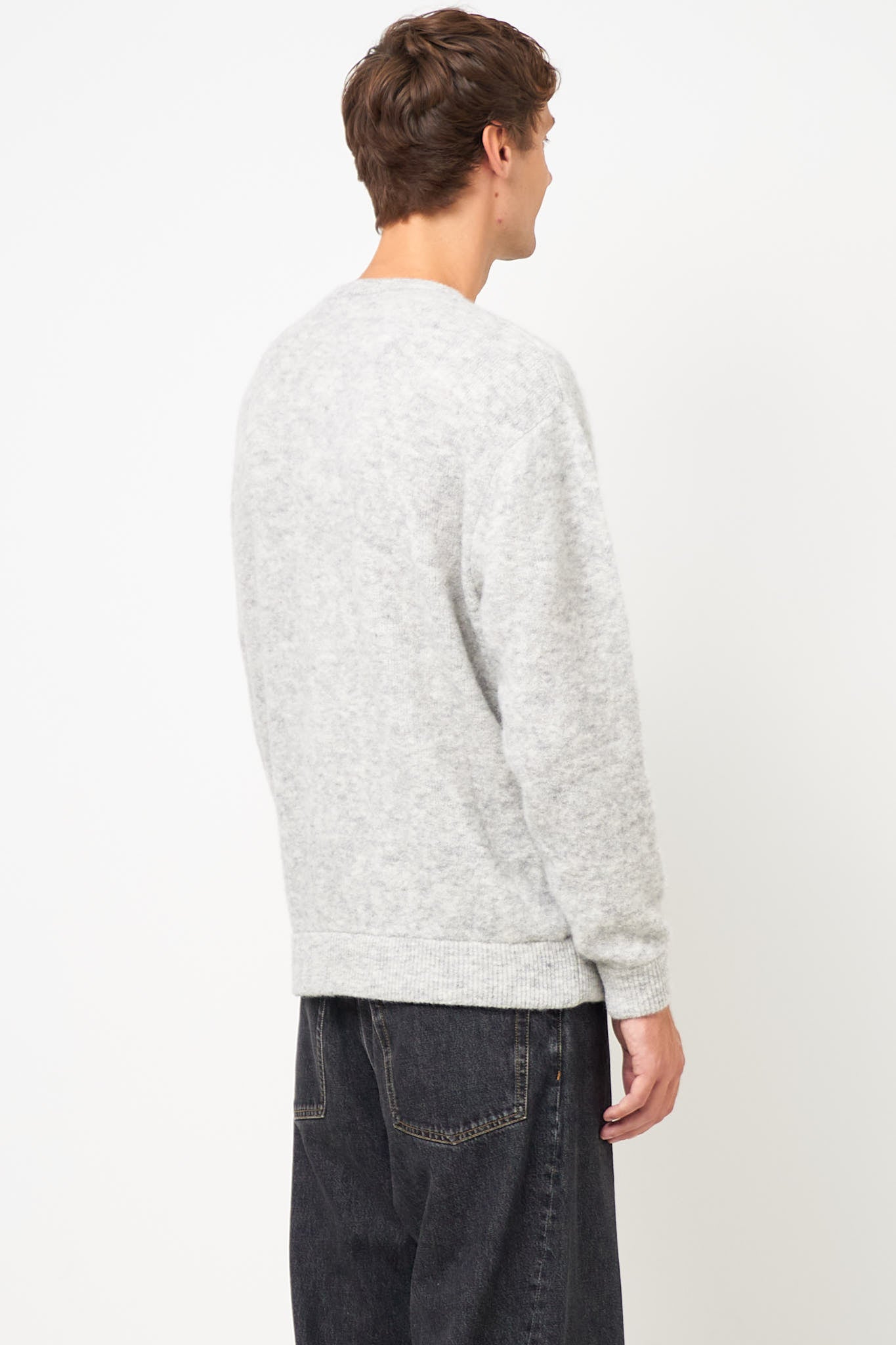 Vitow Sweater Light Grey Melange