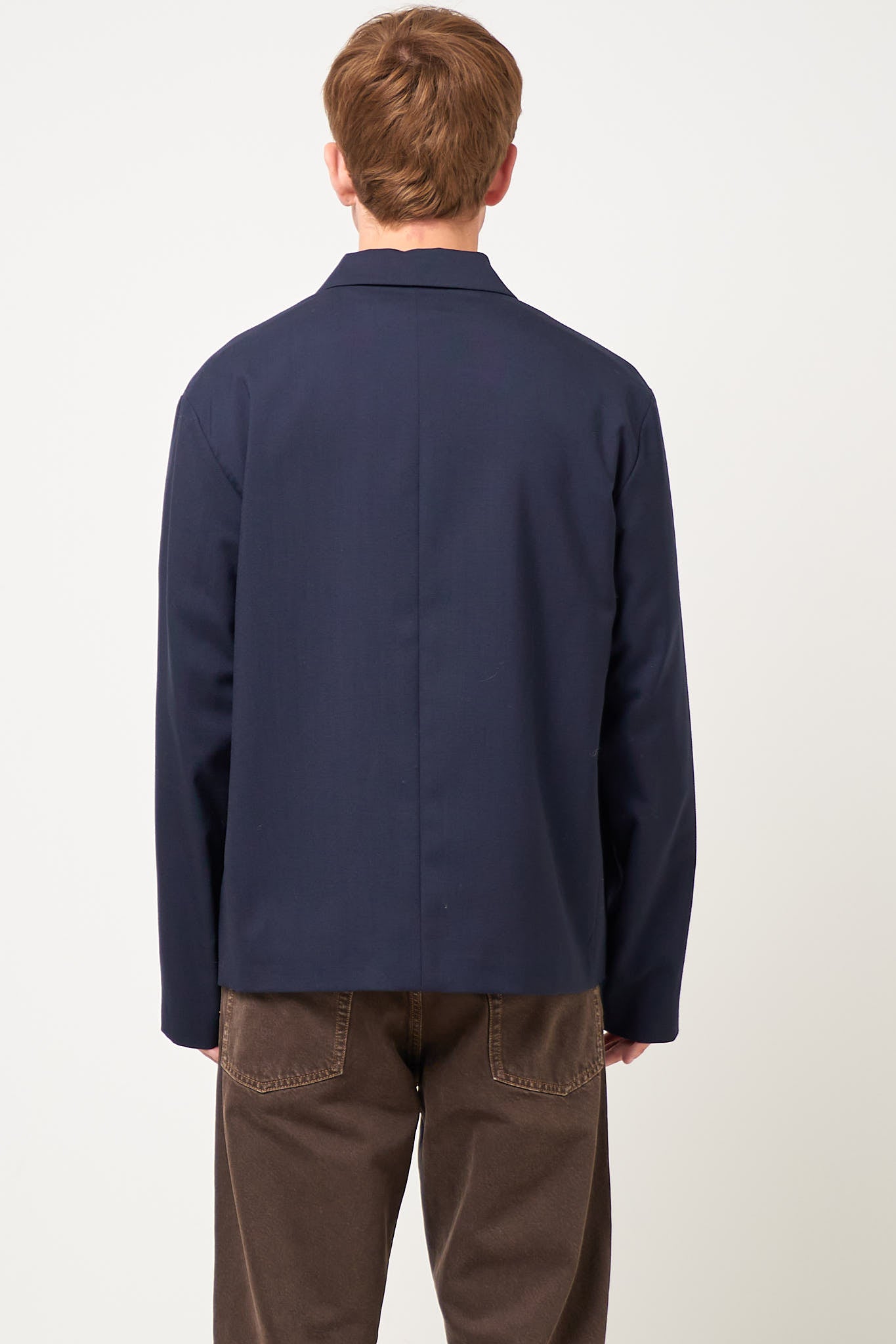 Wool Jacket Marni Symbol Blue Black