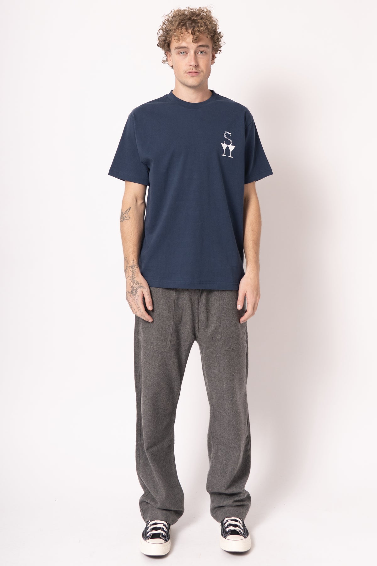 Martini Tee Navy