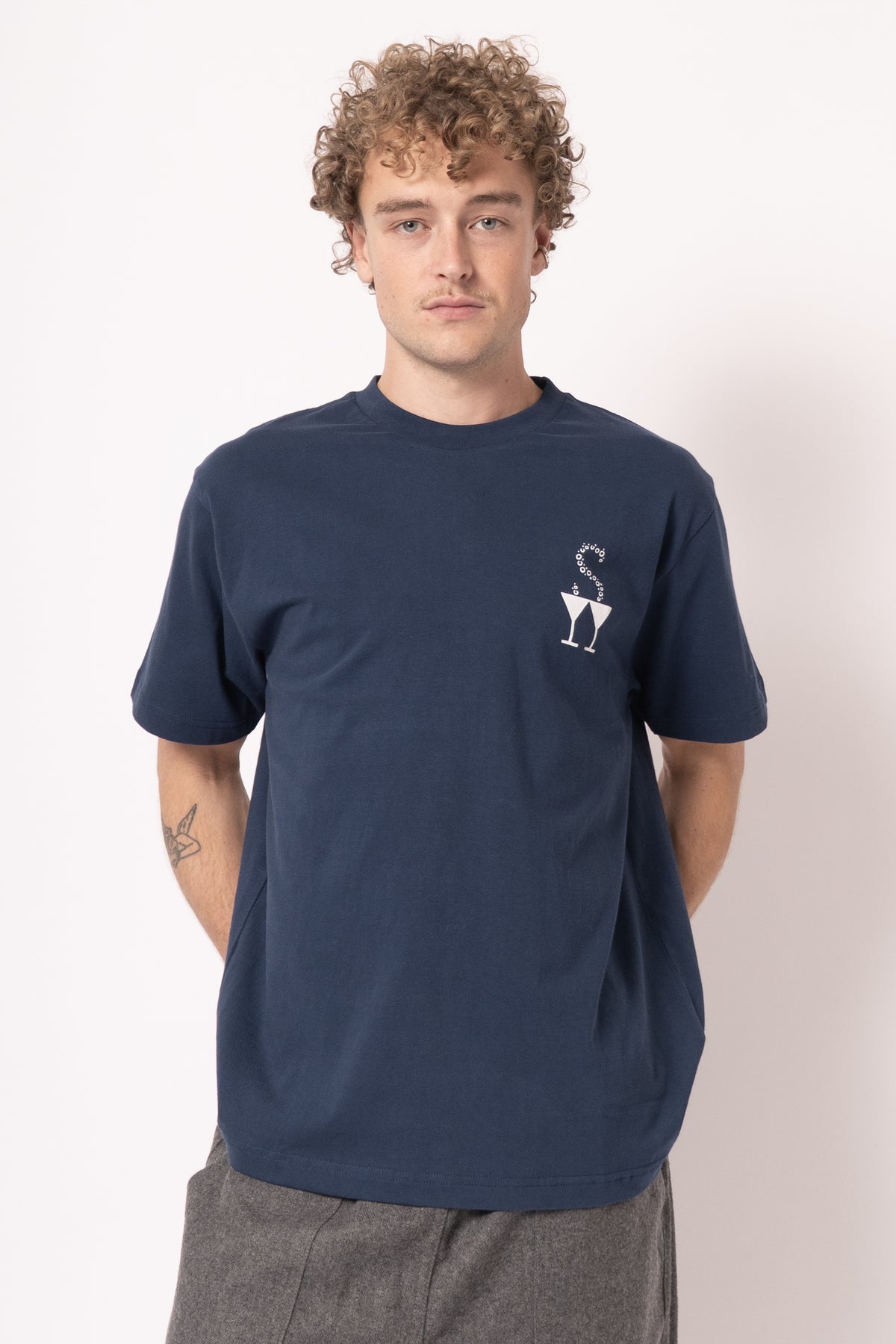 Martini Tee Navy