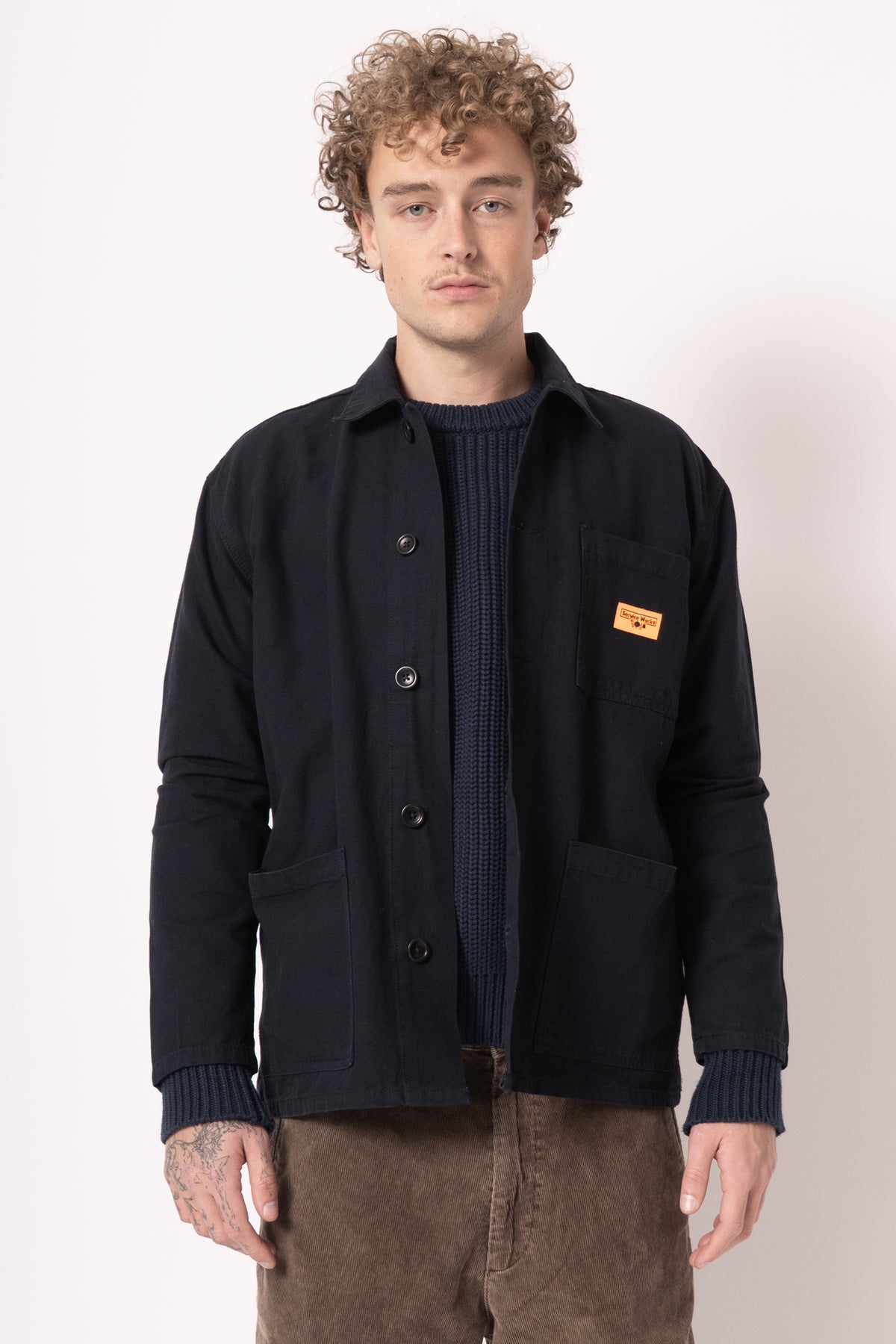Classic Chore Shirt Dark Navy