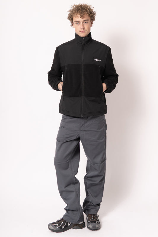 Edmore Sweat Jacket Black White