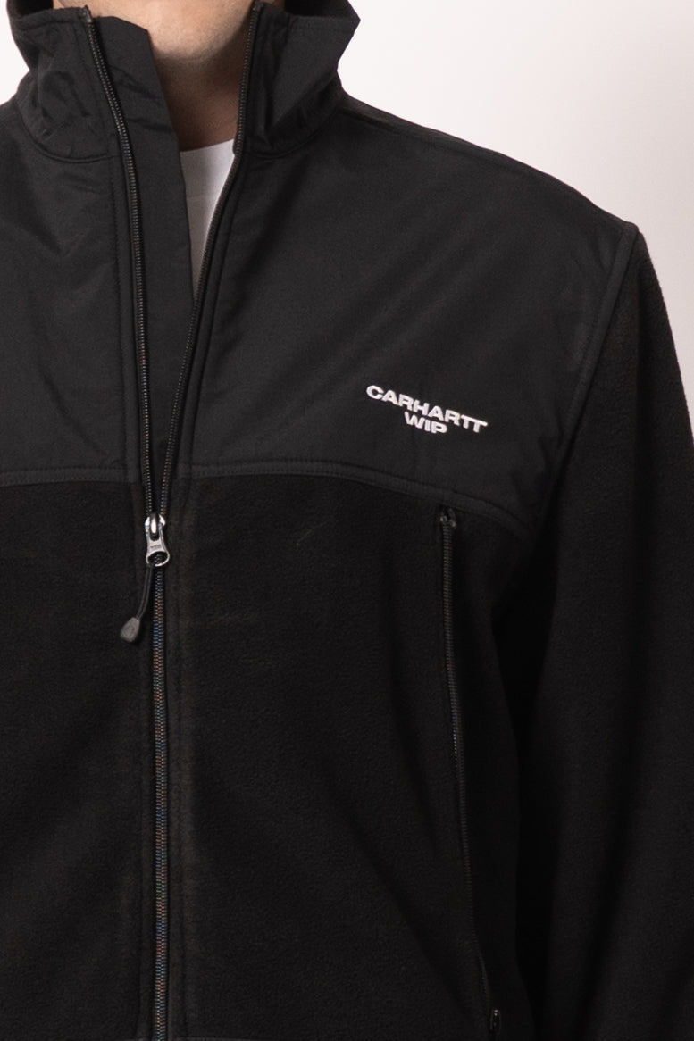 Edmore Sweat Jacket Black White
