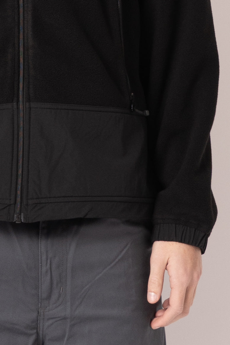 Edmore Sweat Jacket Black White