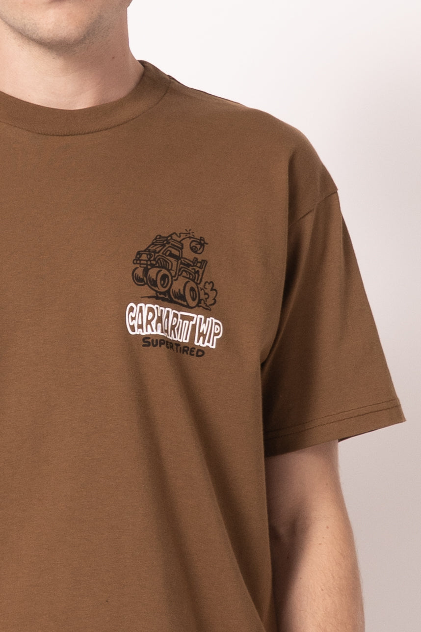 S/S Hot Rat T-Shirt Brown