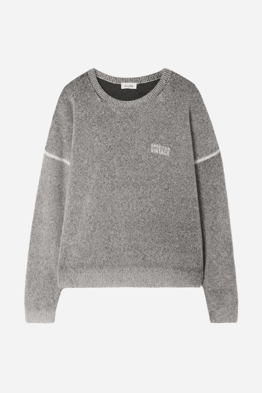 Damsville Sweater Carbon Print