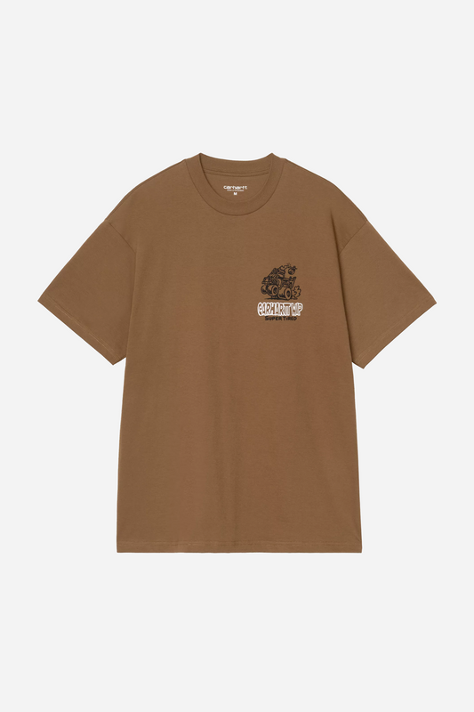 S/S Hot Rat T-Shirt Brown