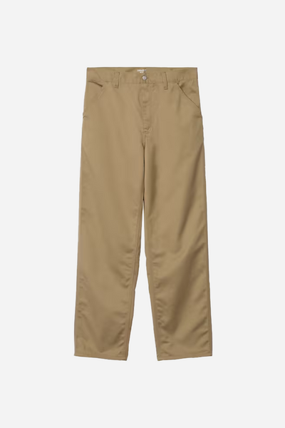 Simple Pant Leather Rinsed
