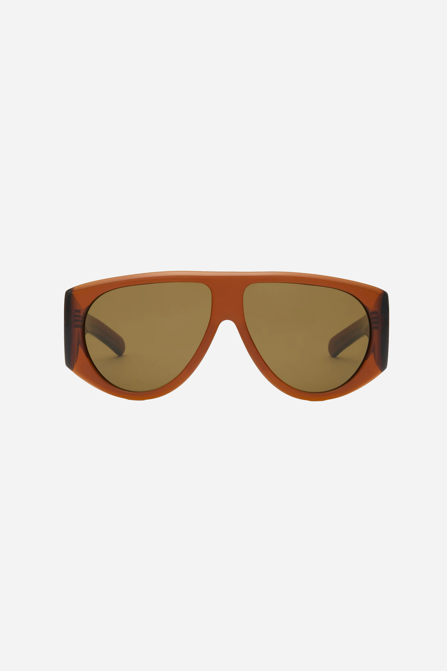 Berlyn Crystal Brown Solid Brown Lens