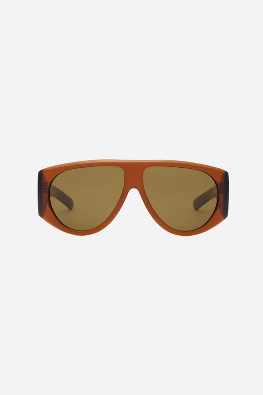Berlyn Crystal Brown Solid Brown Lens