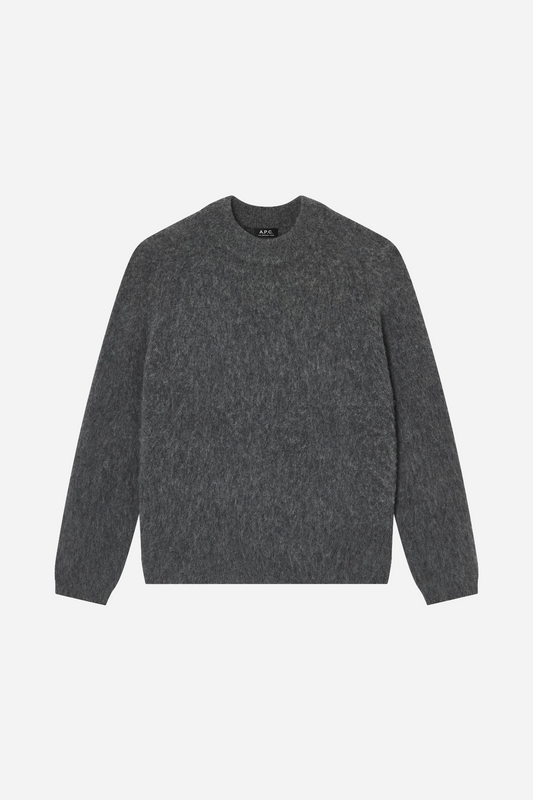 Loose Fit Charcoal Grey Sweater