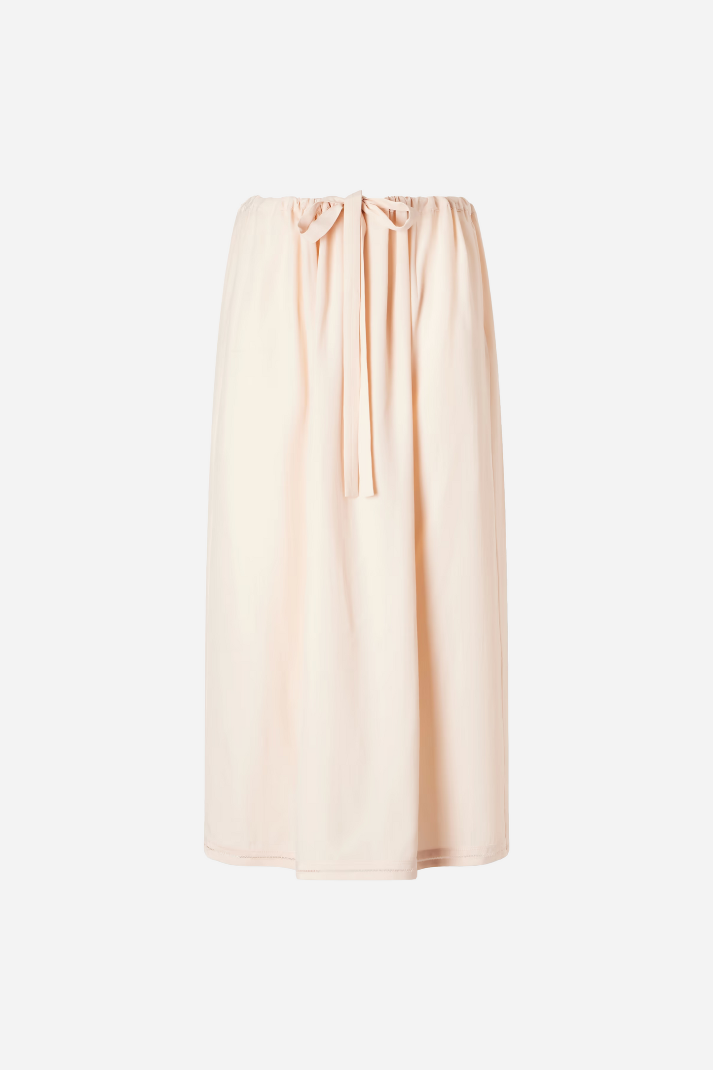 Fluid Silk Skirt Dusty Pink