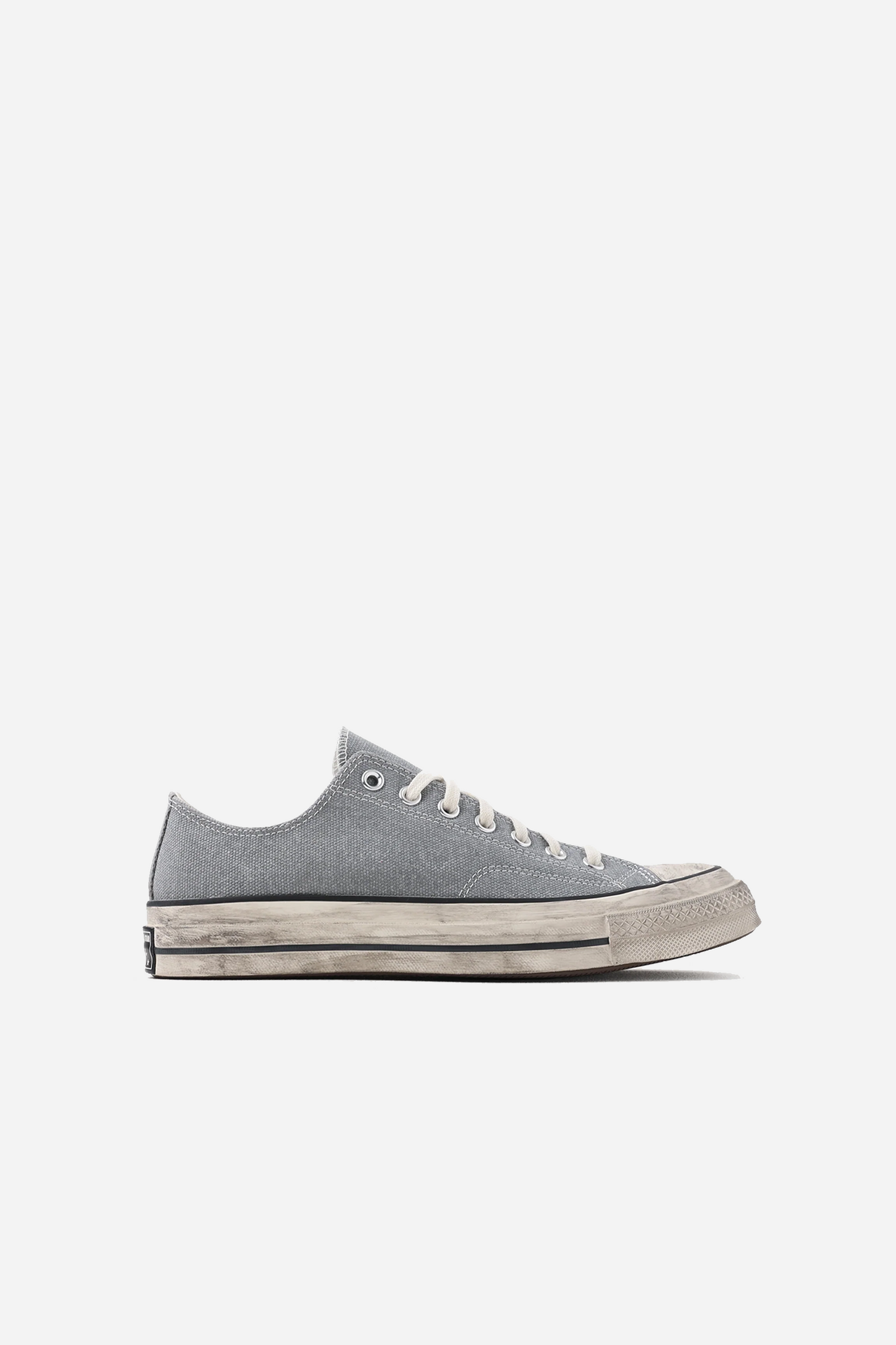 Chuck 70 Low Top Washed Canvas Classic Grey/Egret/Black