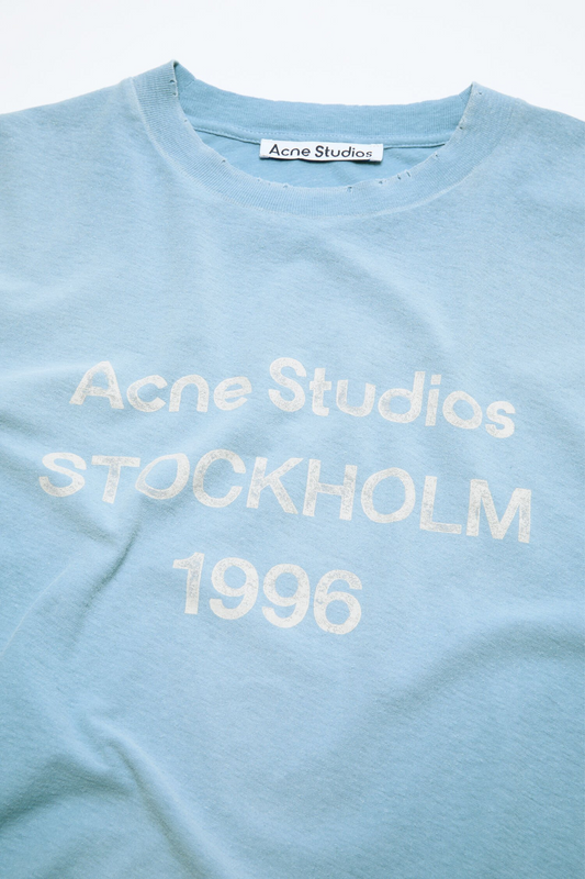 Sprayed 1996 Logo T-Shirt Cornflower Blue