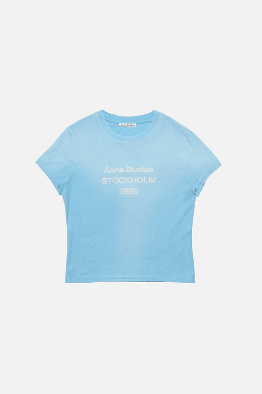 Fitted Logo T-Shirt Cornflower Blue