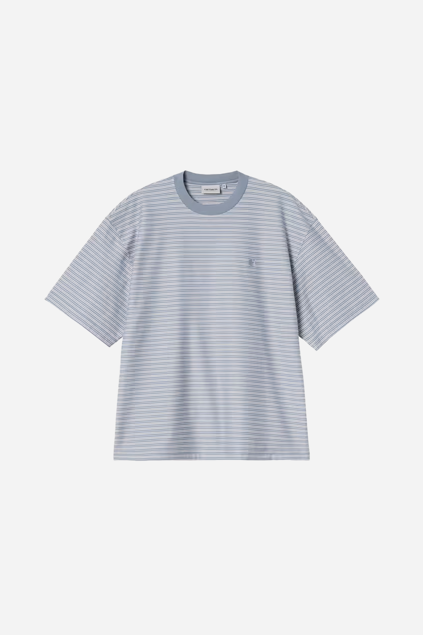 S/S Dupree T-Shirt Dupree Stripe Shady Blue