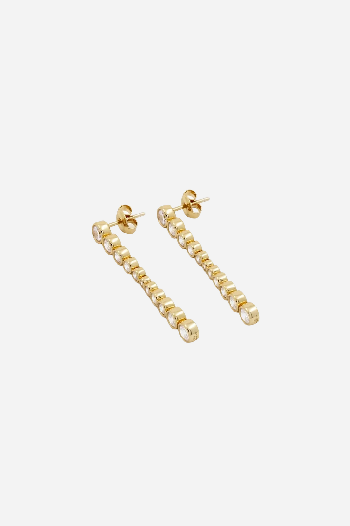 Oda Long Earrings Gold
