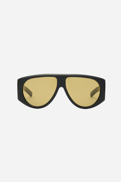 Berlyn Solid Black/Smoked Olive Lens