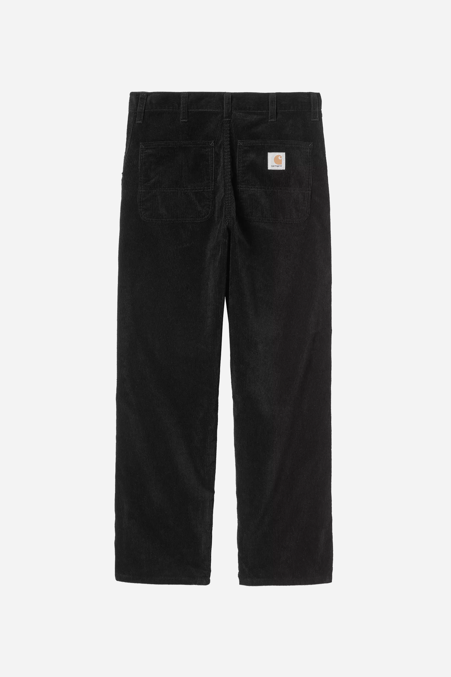 Simple Pant Corduroy Black Rinsed