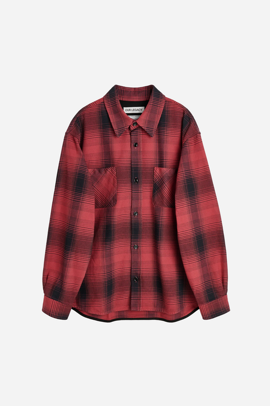 Whoppin Shirt Bison Check Ranch Cotton