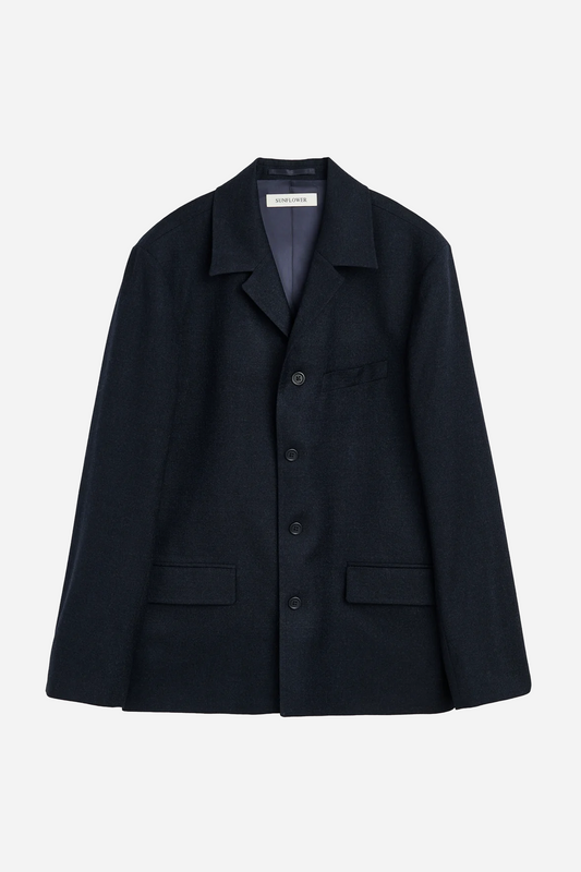 4 Button Blazer Navy