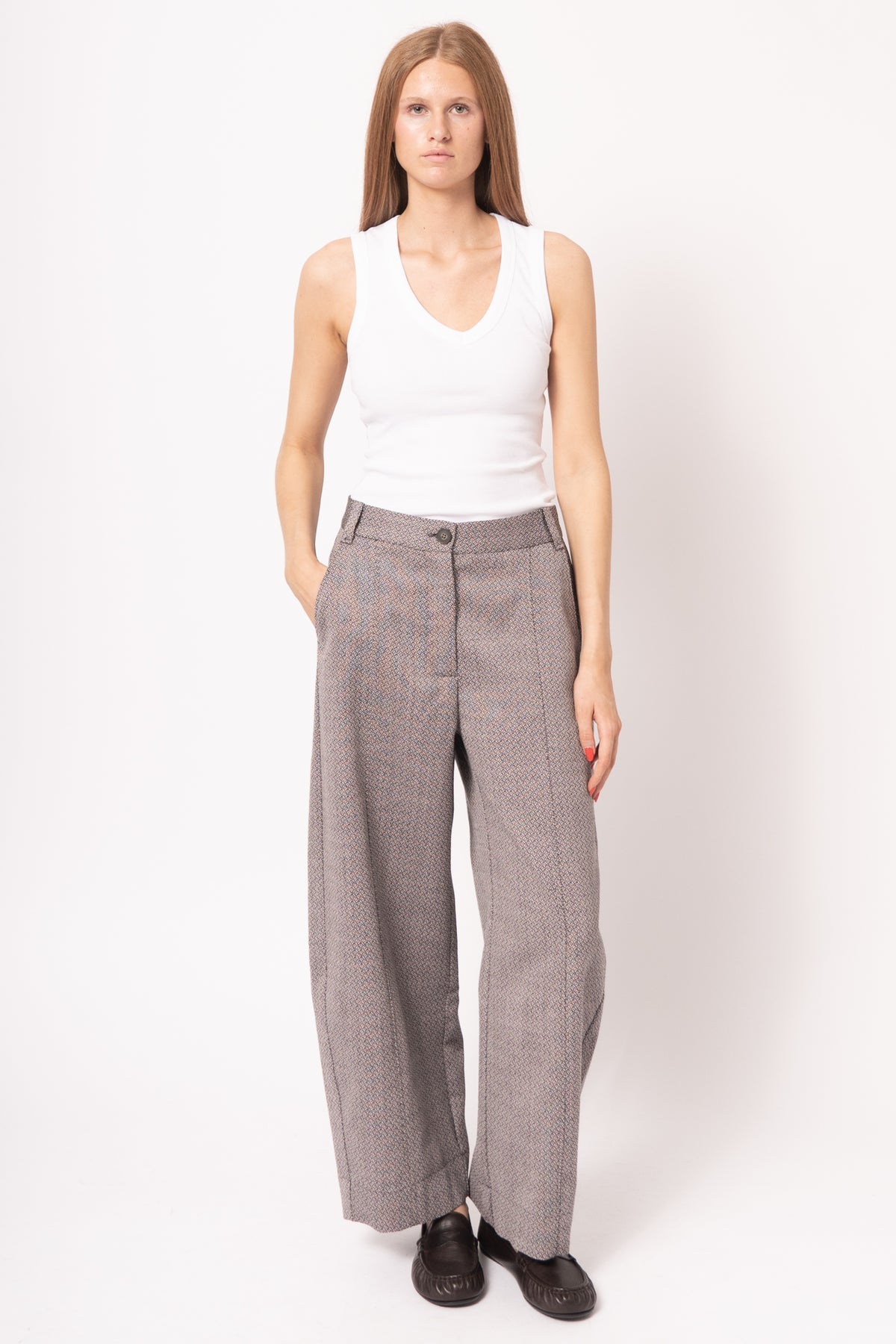 Donna Wool Trousers