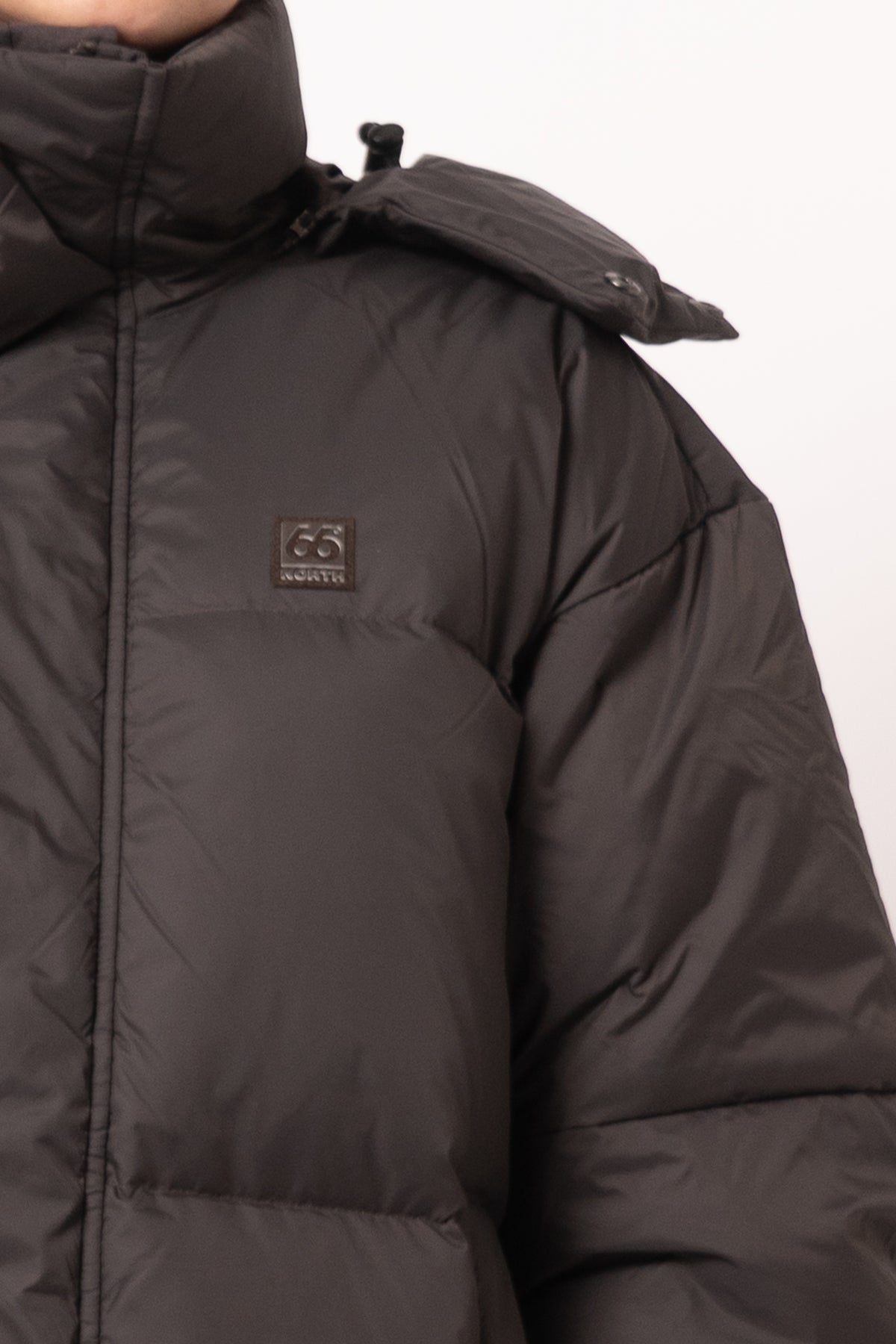 Dyngja Down Coat Licorice