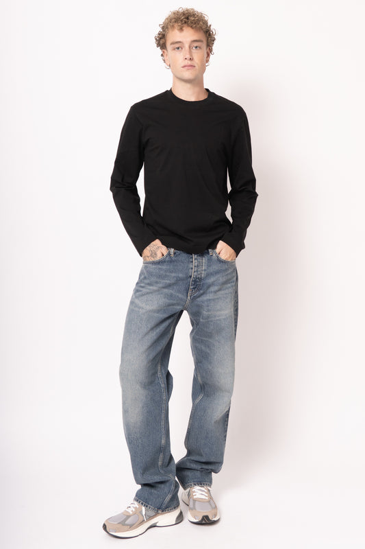 Seam L/S Tee Black